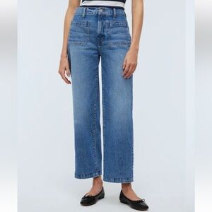 Madewell The Perfect Vintage Wide Leg Jean; Size 27P